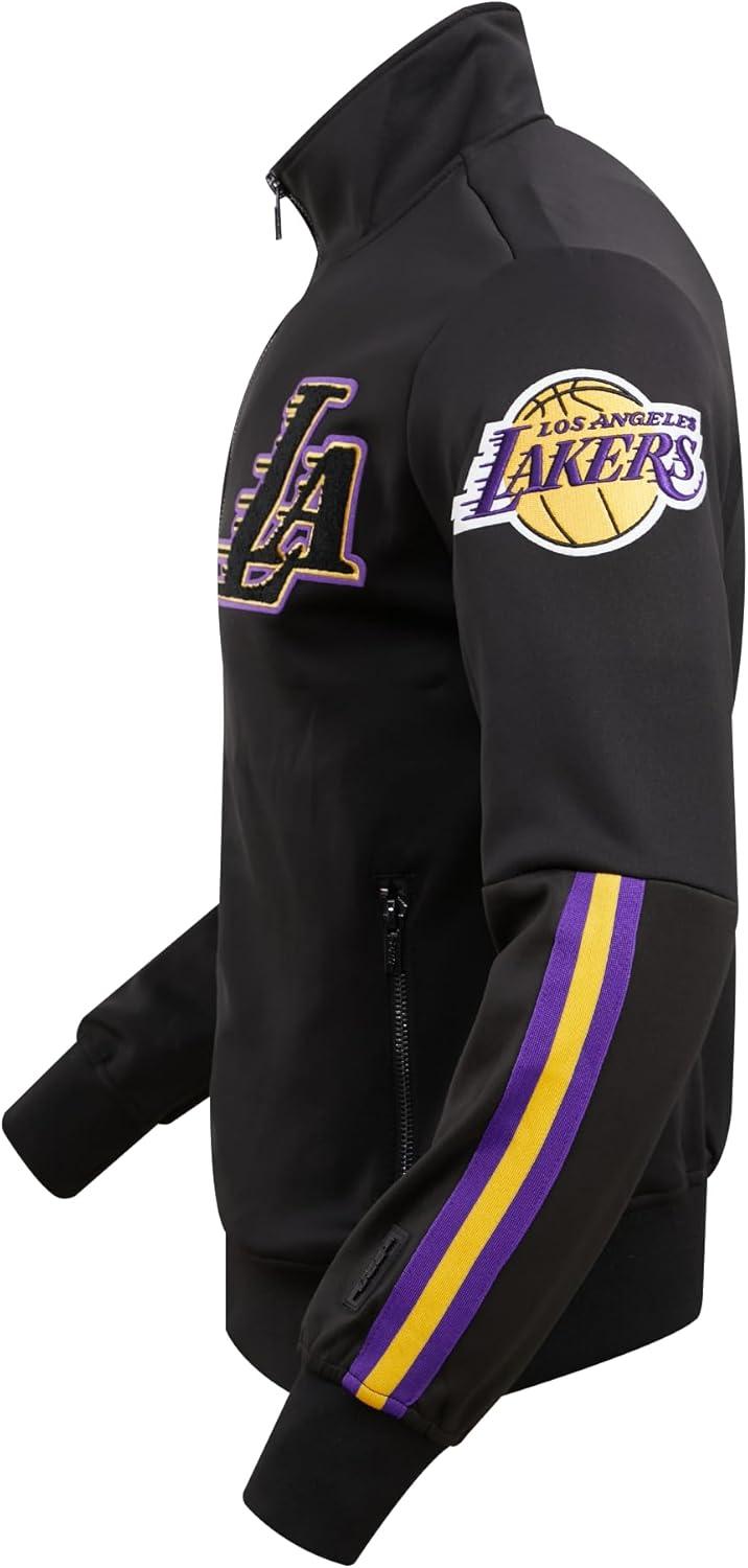 imagePRO STANDARD Mens NBA Classic Track Double Knit Track JacketBlack