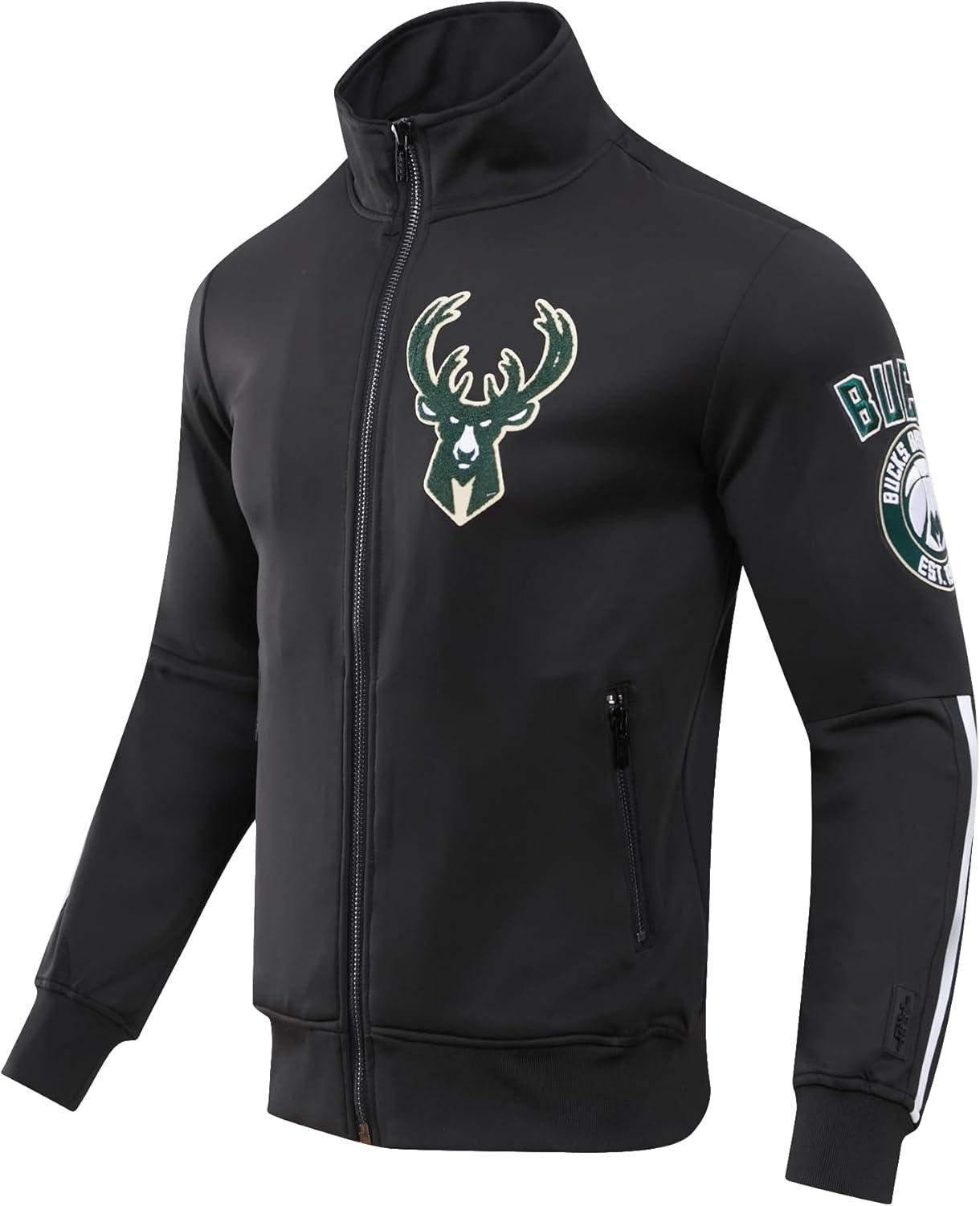 imagePRO STANDARD Mens NBA Classic Track Double Knit Track JacketBlack