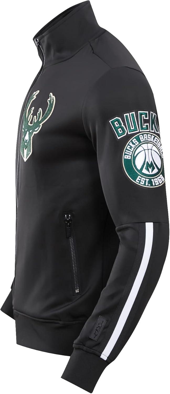 imagePRO STANDARD Mens NBA Classic Track Double Knit Track JacketBlack