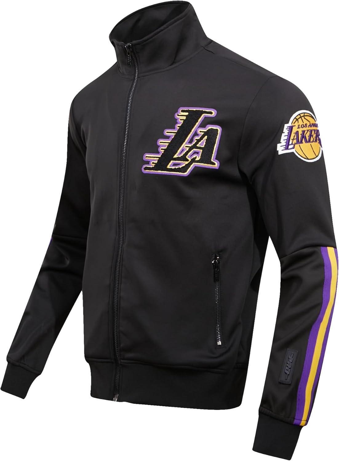 imagePRO STANDARD Mens NBA Classic Track Double Knit Track JacketBlack