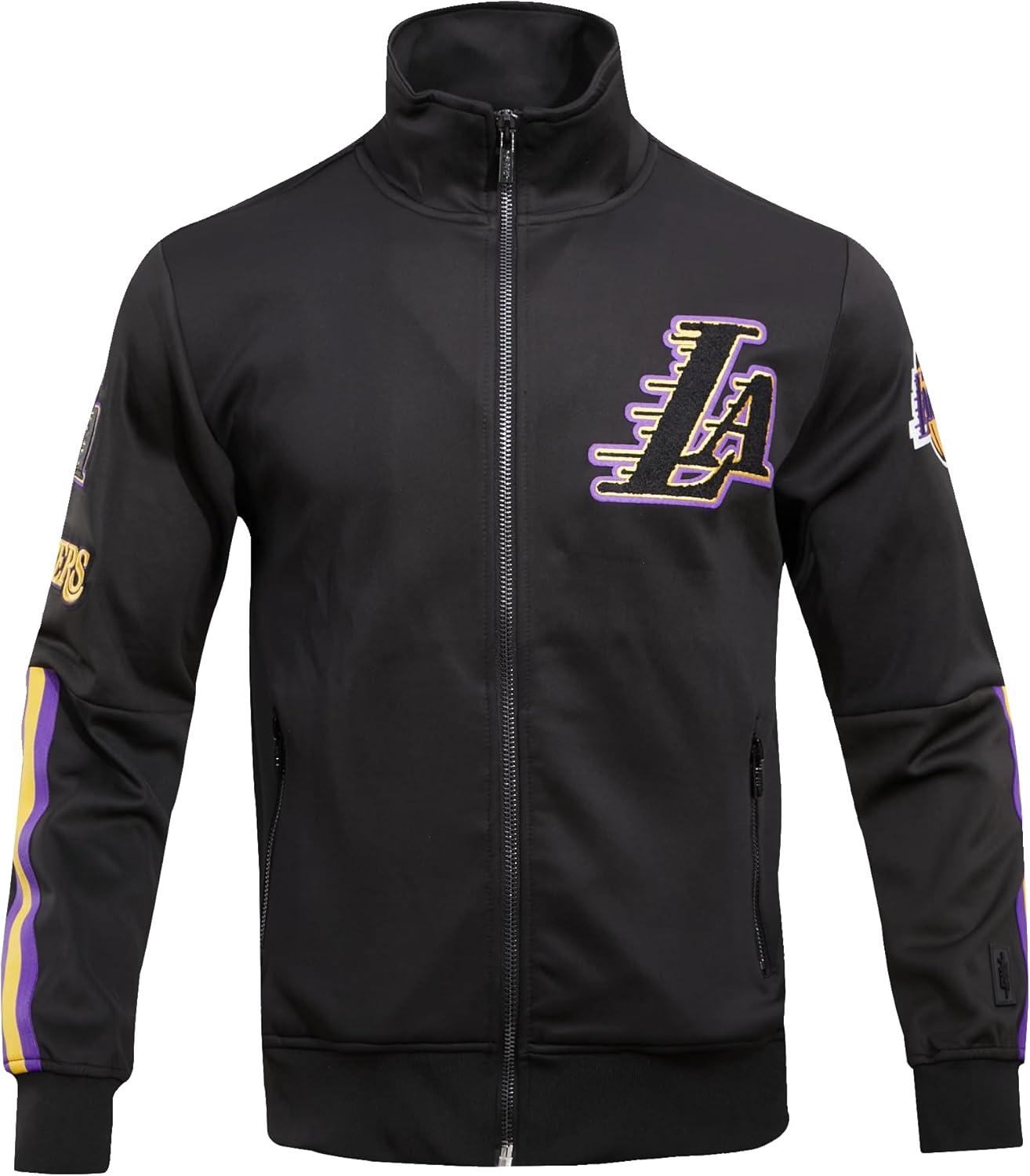 imagePRO STANDARD Mens NBA Classic Track Double Knit Track JacketBlack