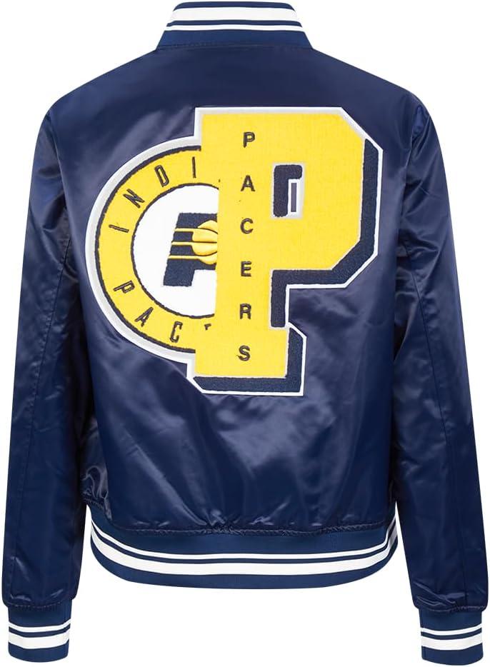 imagePro Standard Womens NBA Mash Up Satin JacketMidnight Navy