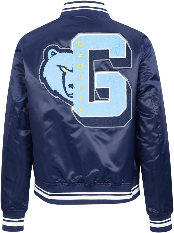 imagePro Standard Womens NBA Mash Up Satin JacketMidnight Navy