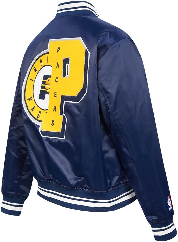 imagePro Standard Womens NBA Mash Up Satin JacketMidnight Navy