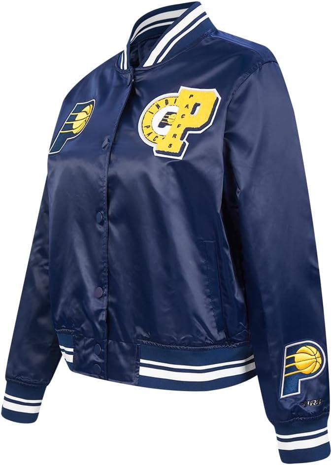 imagePro Standard Womens NBA Mash Up Satin JacketMidnight Navy