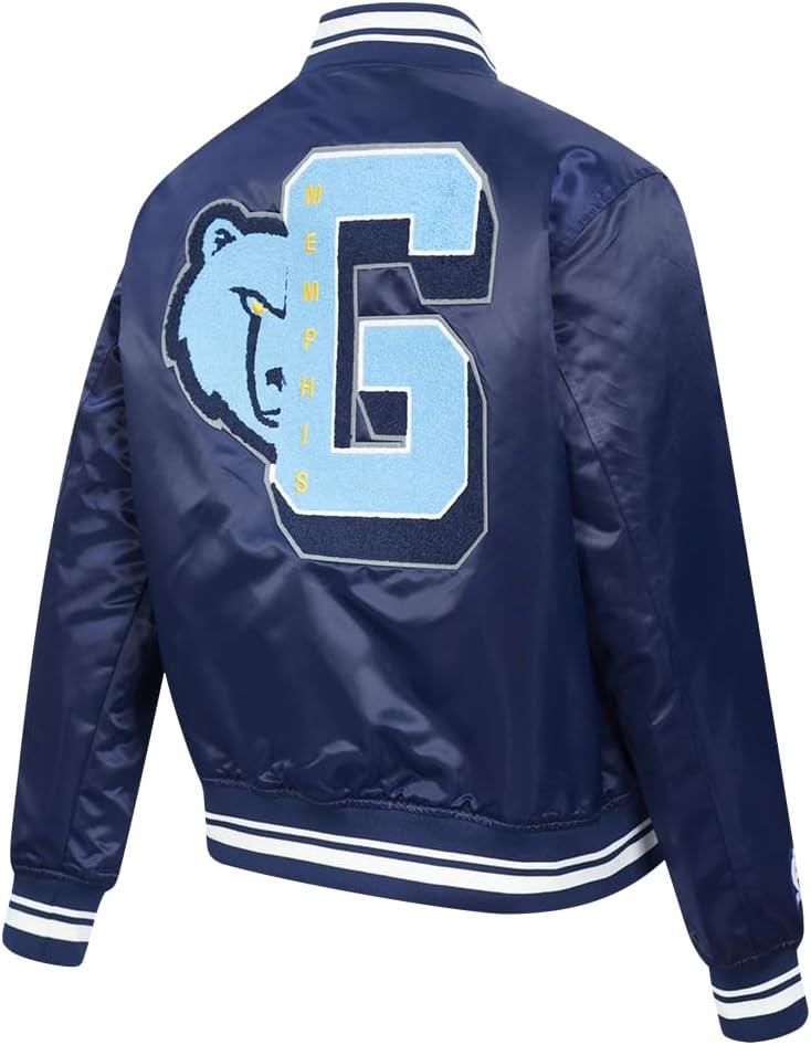 imagePro Standard Womens NBA Mash Up Satin JacketMidnight Navy