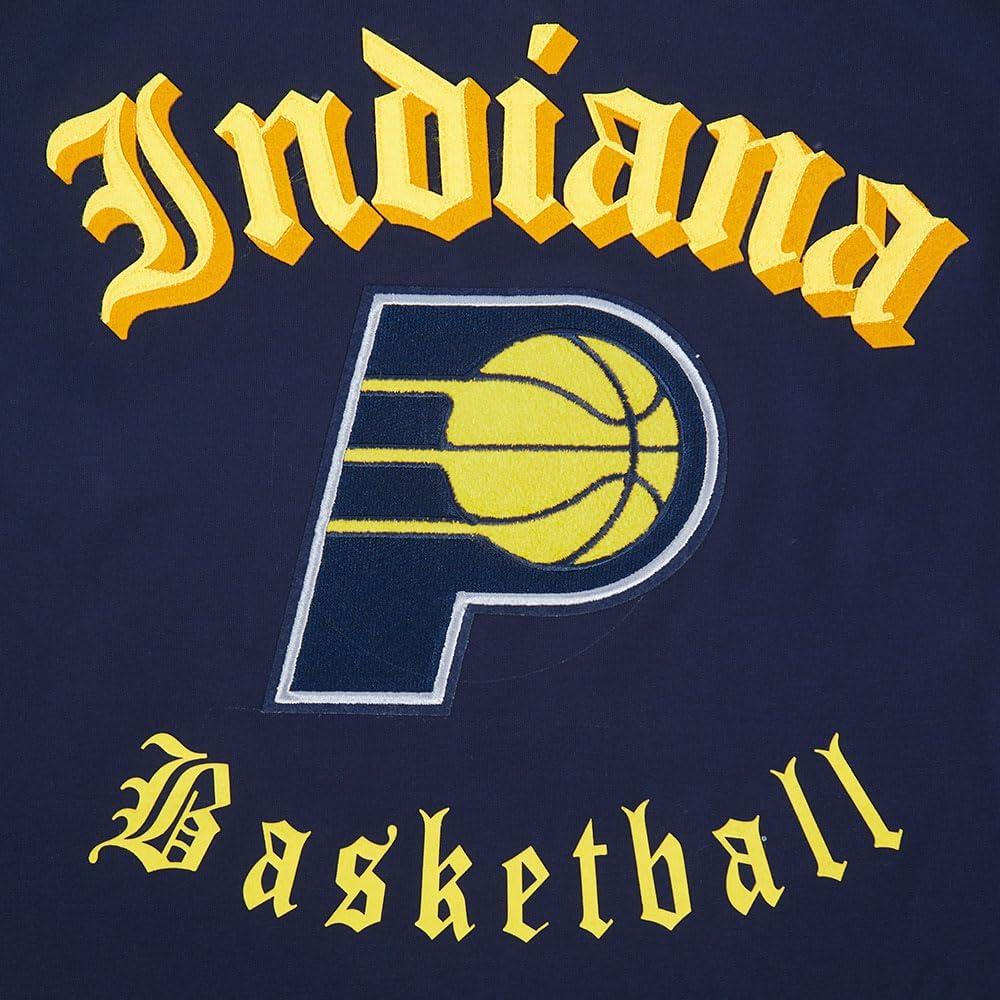 imagePro Standard Womens NBA Old English Cotton Short Sleeve Slim Fit TeeMidnight Navy