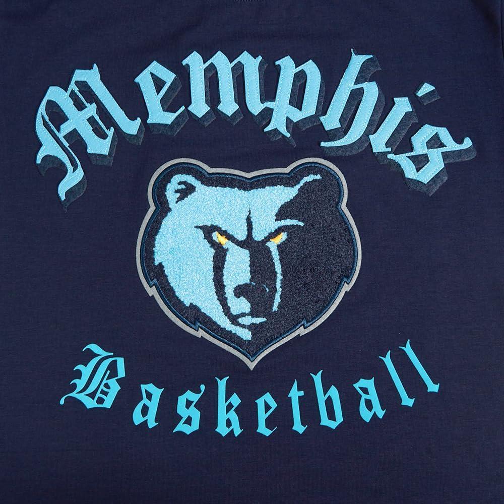 imagePro Standard Womens NBA Old English Cotton Short Sleeve Slim Fit TeeMidnight Navy