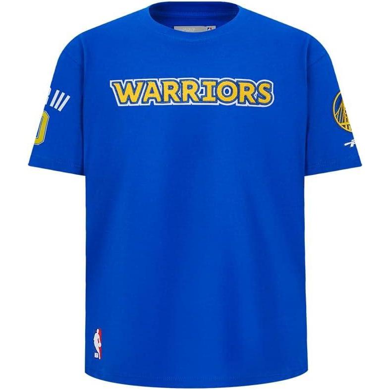 imagePro Standard Big Boys NBA Golden State Warriors Jimmy Butler Iii 10 Classic Player Short Sleeve Tee Royal Blue M
