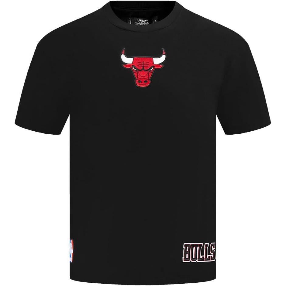 imagePro Standard Mens NBA Mash Up Varsity JacketBlackWhite