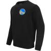 Mens NBA Classic Crewneck Sweater Cotton Sweaters(Black)