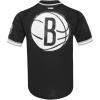 Mens NBA Mesh Button Down Top(Black/Gray)