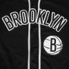 Mens NBA Mesh Button Down Top(Black/Gray)