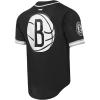 Mens NBA Mesh Button Down Top(Black/Gray)