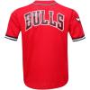 Mens NBA Mesh Button Down Top(Red)