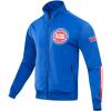 PRO STANDARD Mens NBA Classic Track Double Knit Track Jacket(Royal Blue/Red)