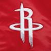 Pro Standard NBA mens Mens Nba Retro Classics Satin Jacket(Red/Black)