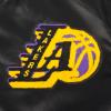 Pro Standard Womens NBA Mash Up Satin Jacket(Black/Purple)