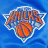 Pro Standard Womens NBA Mash Up Satin Jacket(Royal/Orange/Royal)