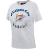 Pro Standard Womens NBA Old English Cotton Short Sleeve Slim Fit Tee(Heather Grey)