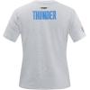 Pro Standard Womens NBA Old English Cotton Short Sleeve Slim Fit Tee(Heather Grey)