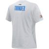 Pro Standard Womens NBA Old English Cotton Short Sleeve Slim Fit Tee(Heather Grey)