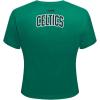 Pro Standard Womens NBA Old English Cotton Short Sleeve Slim Fit Tee(Kelly Green)