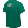 Pro Standard Womens NBA Old English Cotton Short Sleeve Slim Fit Tee(Kelly Green)