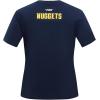 Pro Standard Womens NBA Old English Cotton Short Sleeve Slim Fit Tee(Midnight Navy)