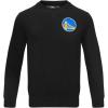 Mens NBA Classic Crewneck Sweater Cotton Sweaters(Black)
