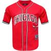 Mens NBA Mesh Button Down Top(Red)
