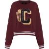 Pro Standard Womens NBA Mash Up Satin Jacket(Wine)