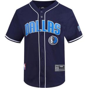 Mens NBA Mesh Button Down Top(Midnight Navy)