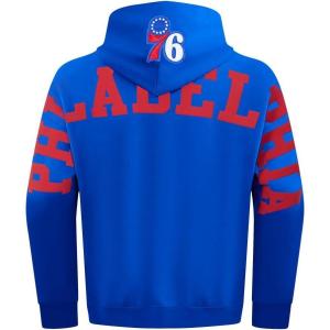Pro Standard NBA mens Mens Nba Wingspan Fleece Pull Over Hoodie(Royal Blue)
