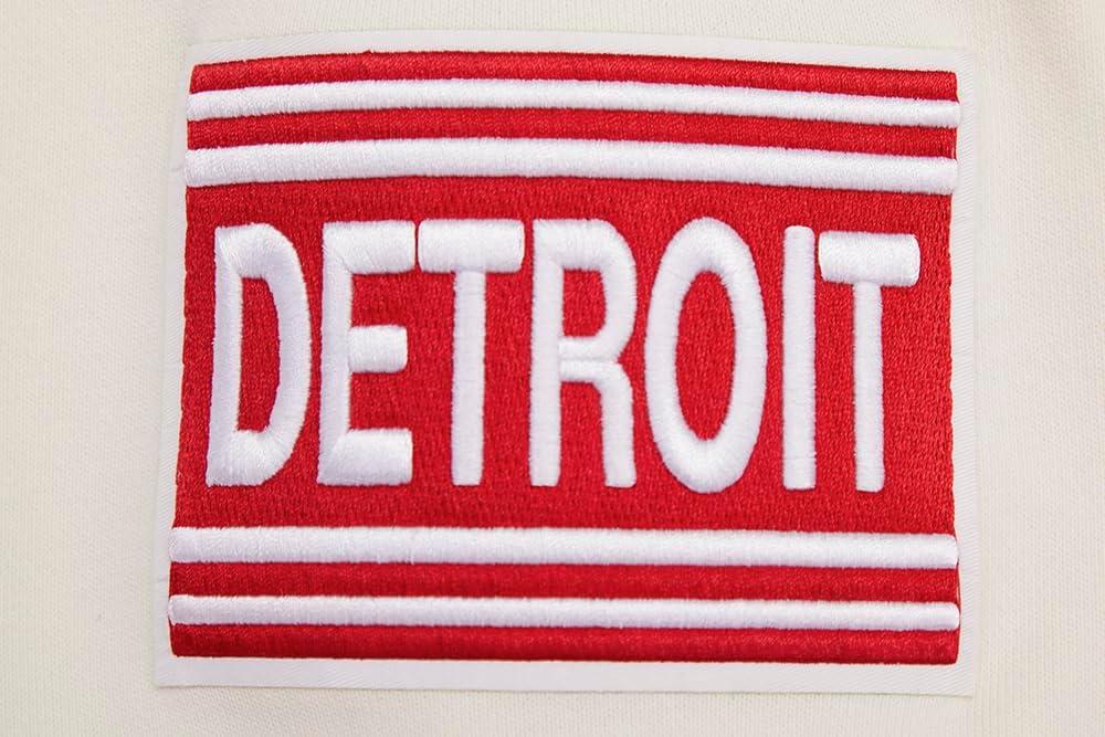 imagePro Standard Mens NHL Retro Classics Brushed Back French Terry Pull Over HoodieEggshell Red