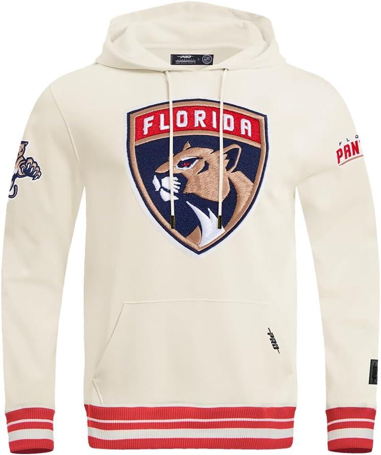imagePro Standard Mens NHL Retro Classics Brushed Back French Terry Pull Over HoodieEggshell Red