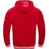 Pro Standard Men’s NHL Retro Classics Brushed Back French Terry Pull Over Hoodie(Red)