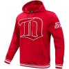 Pro Standard Men’s NHL Retro Classics Brushed Back French Terry Pull Over Hoodie(Red)