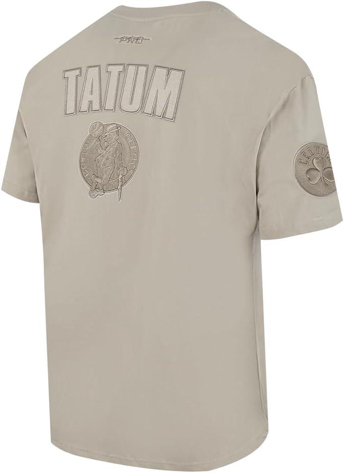 imagePro Standard NBA Mens Mens NBA Boston Celtics Neutrals Player Cotton Short Sleeve TeeTaupe