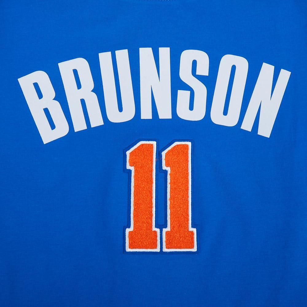 imagePro Standard NBA Womens Womens NBA New York Knicks Classic Player Cotton Short Sleeve Slim TeeTeam Color