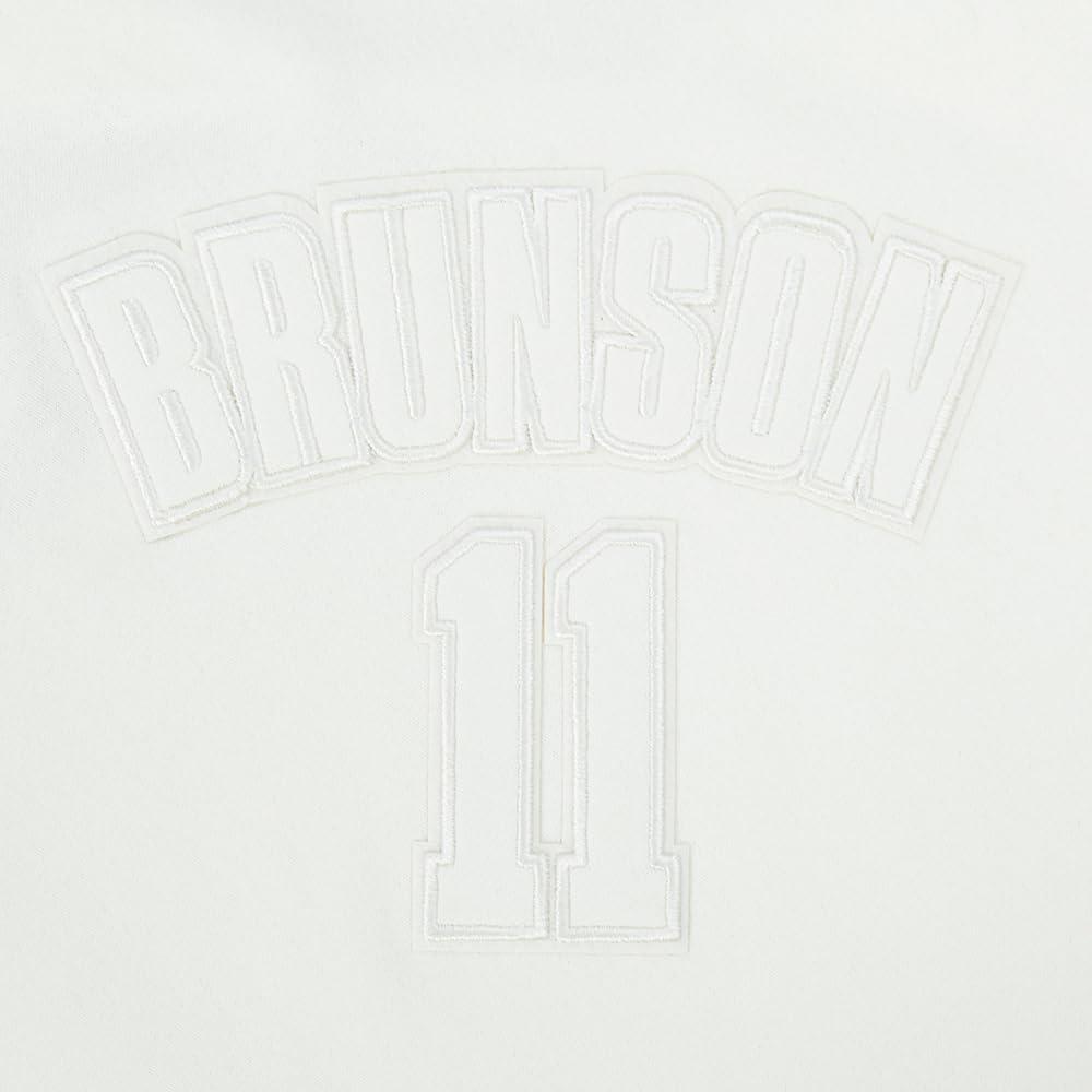 imagePro Standard NBA boys Big Boys Nba New York Knicks Neutrals Player Fleece Pull Over HoodieEggshell