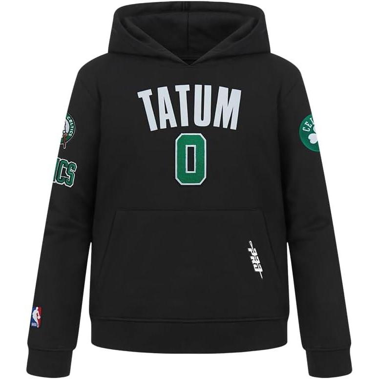 imagePro Standard Boys Big NBA Boston Celtics Classic Player Fleece Pull Over HoodieBlack
