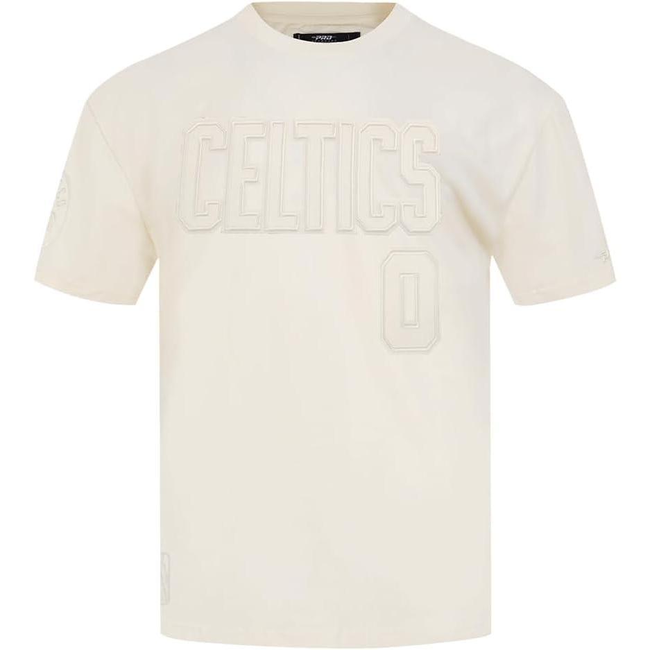 imagePro Standard NBA Mens Mens NBA Boston Celtics Neutrals Player Cotton Short Sleeve TeeEggshell