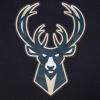 Pro Standard NBA Mens Mens NBA Milwaukee Bucks Classic Player Mesh Down Top(Black)