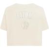Pro Standard NBA Womens Womens NBA Boston Celtics Neutrals Player Short Sleeve Boxy Tee(Eggshell)