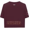 Pro Standard NBA Womens Womens NBA Cleveland Cavaliers Classic Player Cotton Short Sleeve Boxy Tee(Team Color)