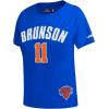 Pro Standard NBA Womens Womens NBA New York Knicks Classic Player Cotton Short Sleeve Slim Tee(Team Color)