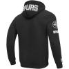 Pro Standard NBA mens Mens Nba San Antonio Spurs Classic Player Cotton Double Knit Pull Over Hoodie(Black)