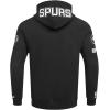 Pro Standard NBA mens Mens Nba San Antonio Spurs Classic Player Cotton Double Knit Pull Over Hoodie(Black)