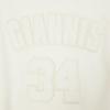 Pro Standard NBA womens Womens Nba Milwaukee Bucks Neutrals Player Brushed Back French Terry Crewneck Sweatshirt(Eggshell)